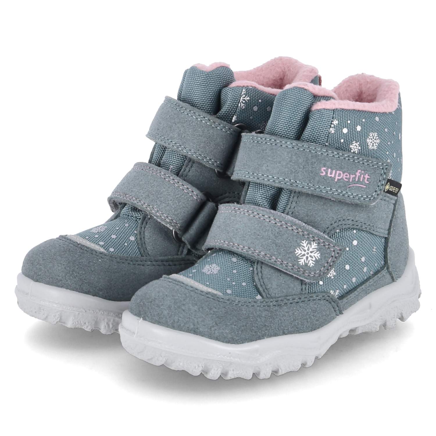 Superfit Winterstiefeletten  HUSKY1 - hellgrün/rosa