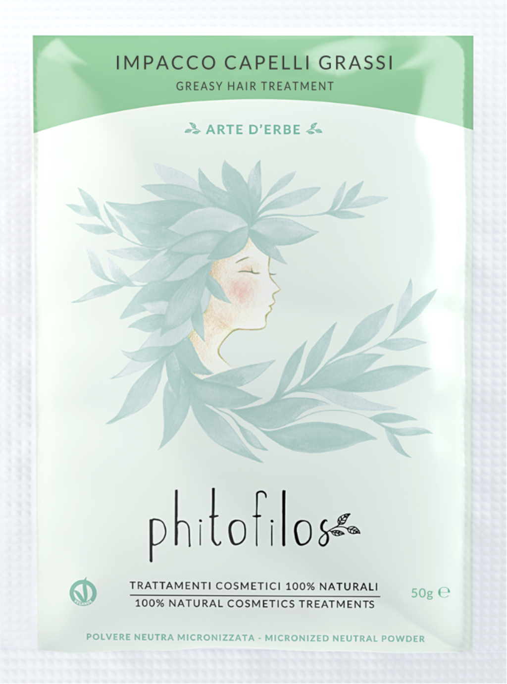 Phitofilos  Haarpackung Fettiges Haar, 50 g