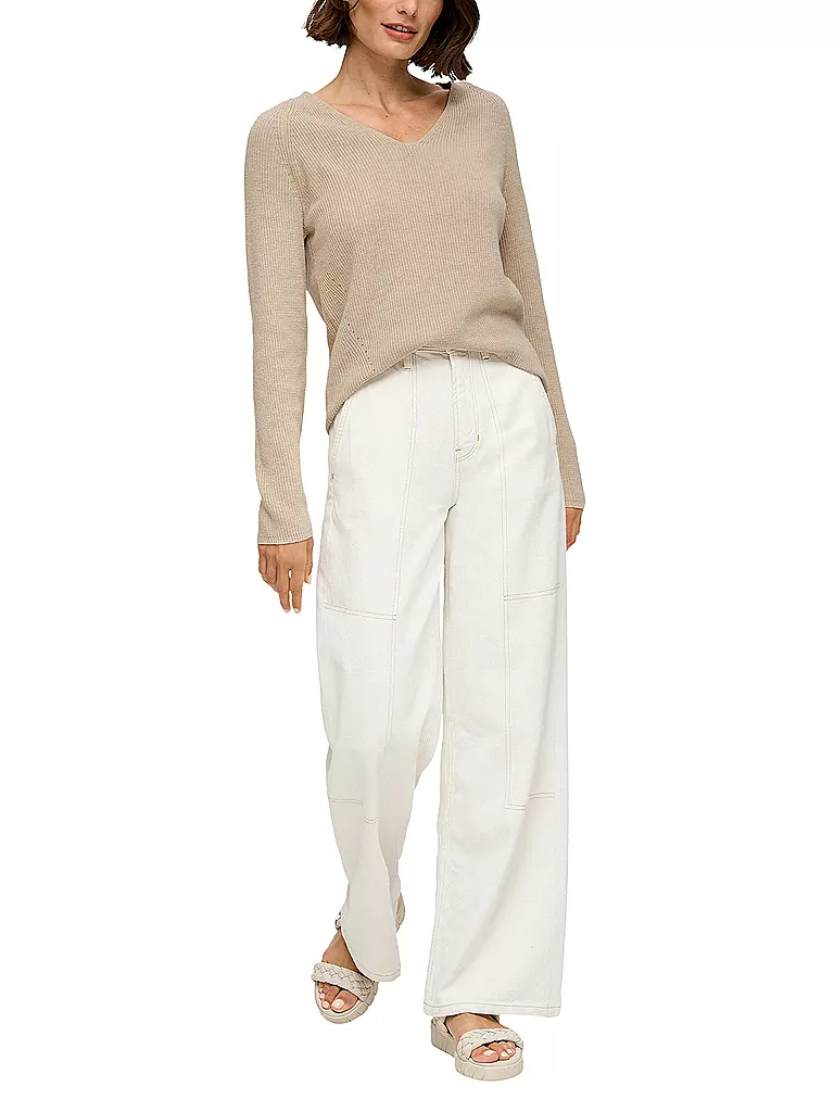 S.OLIVER Pullover beige