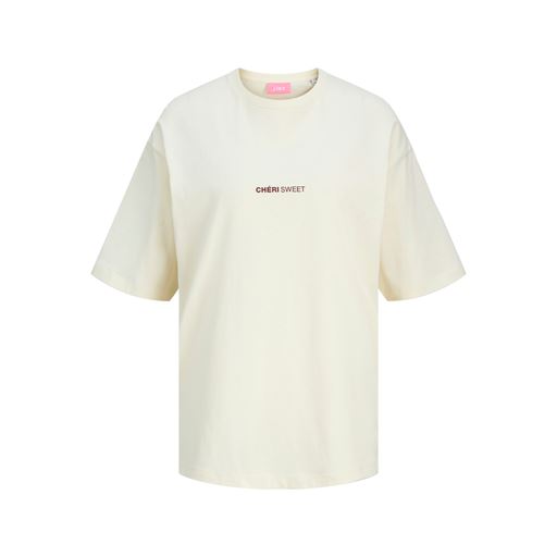 JJXX Sandra Loose T-shirt, Egret, XL