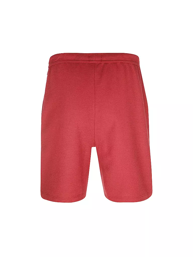BOSS Loungewear Shorts dunkelrot