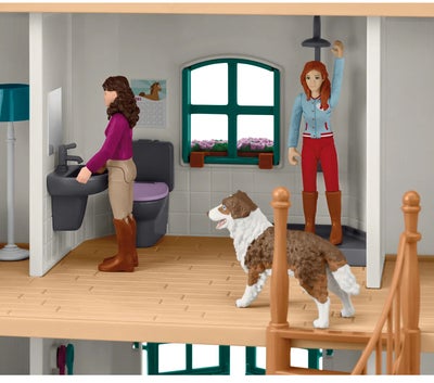 Schleich 42706 Horse Club Lekesett Lakeside Country House & Stall