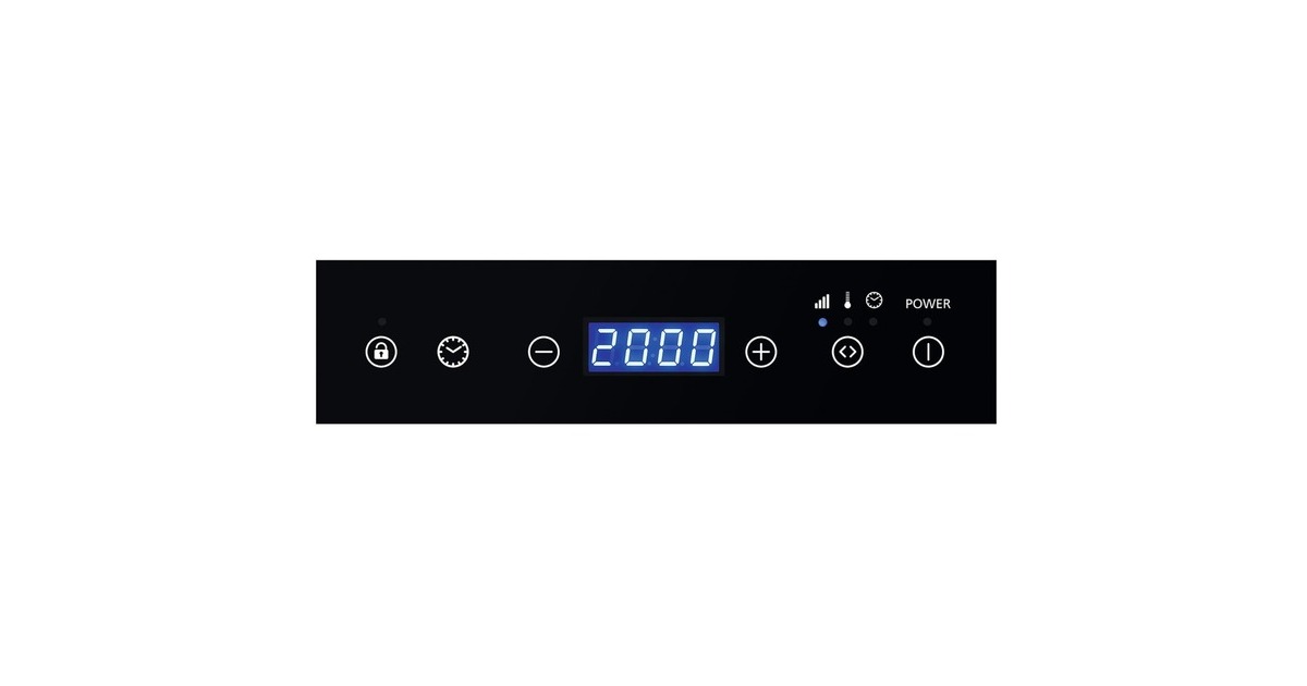 StebaInductiekookplaat IK 75  (Zwart/roestvrij staal)