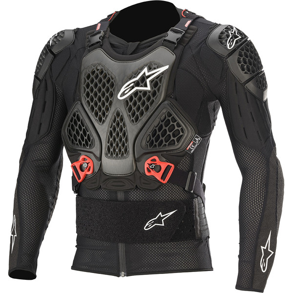Alpinestars - Gilet anatomique de protection Bionic Tech V2 Noir / Rouge