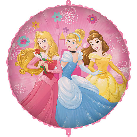 Folieballon - prinsesse hjerte