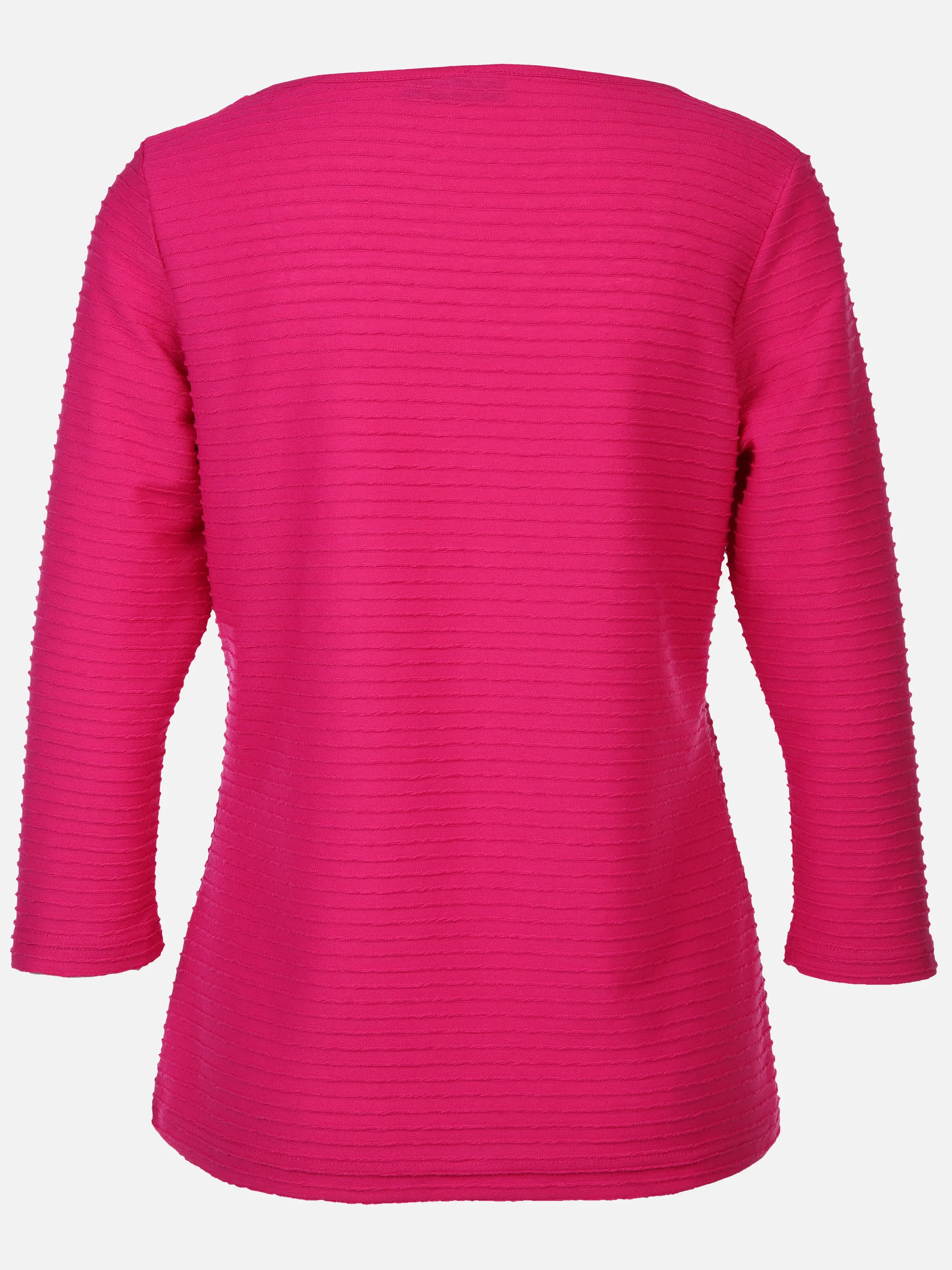 Damen Strukturshirt mit 3/4 Ärmel