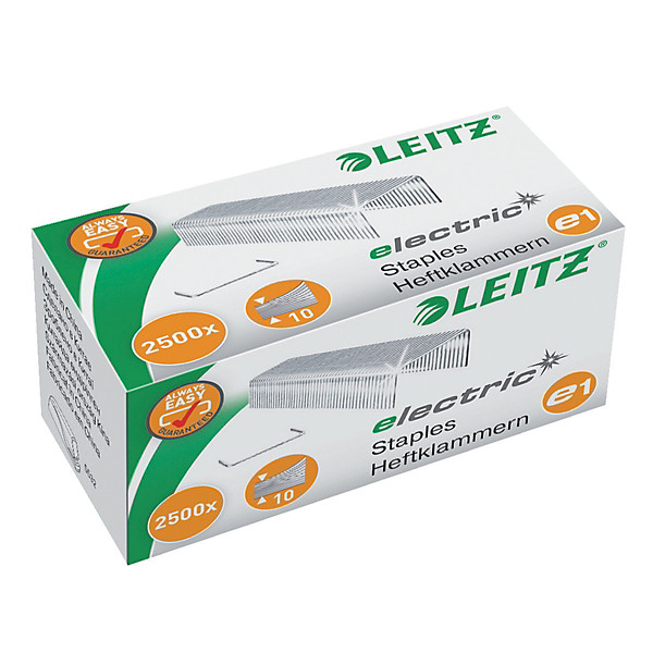 2500 agrafes pour agrafeuse électrique Leitz 5532