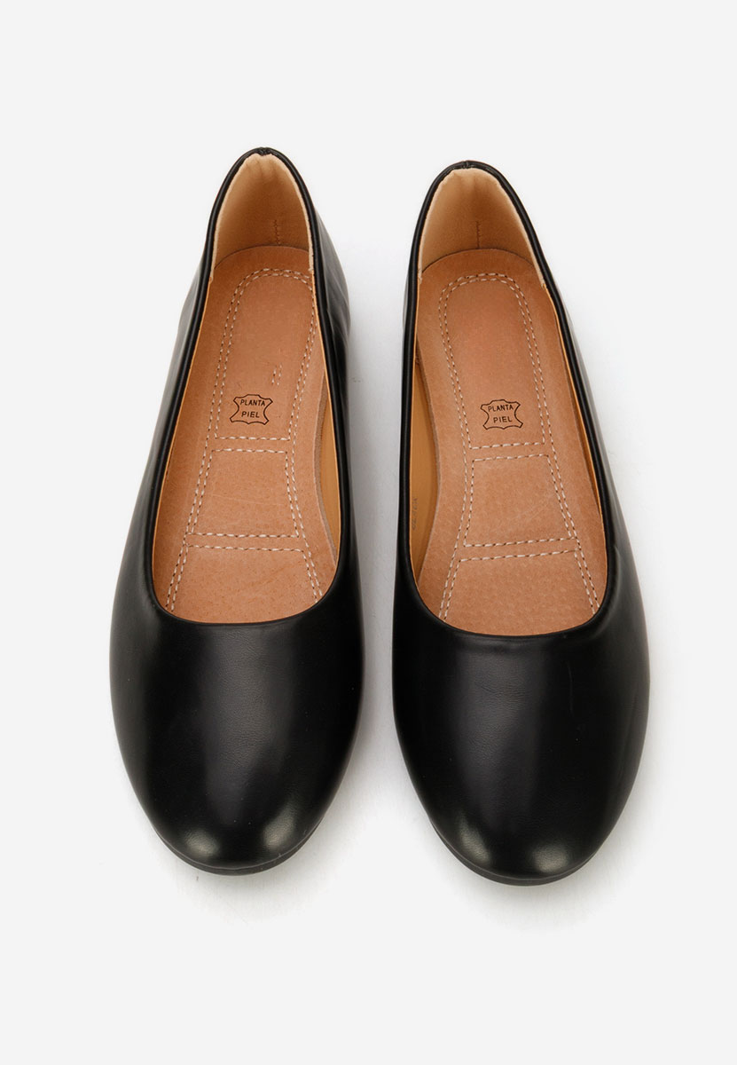 Ballerines femme noirs Zoenia