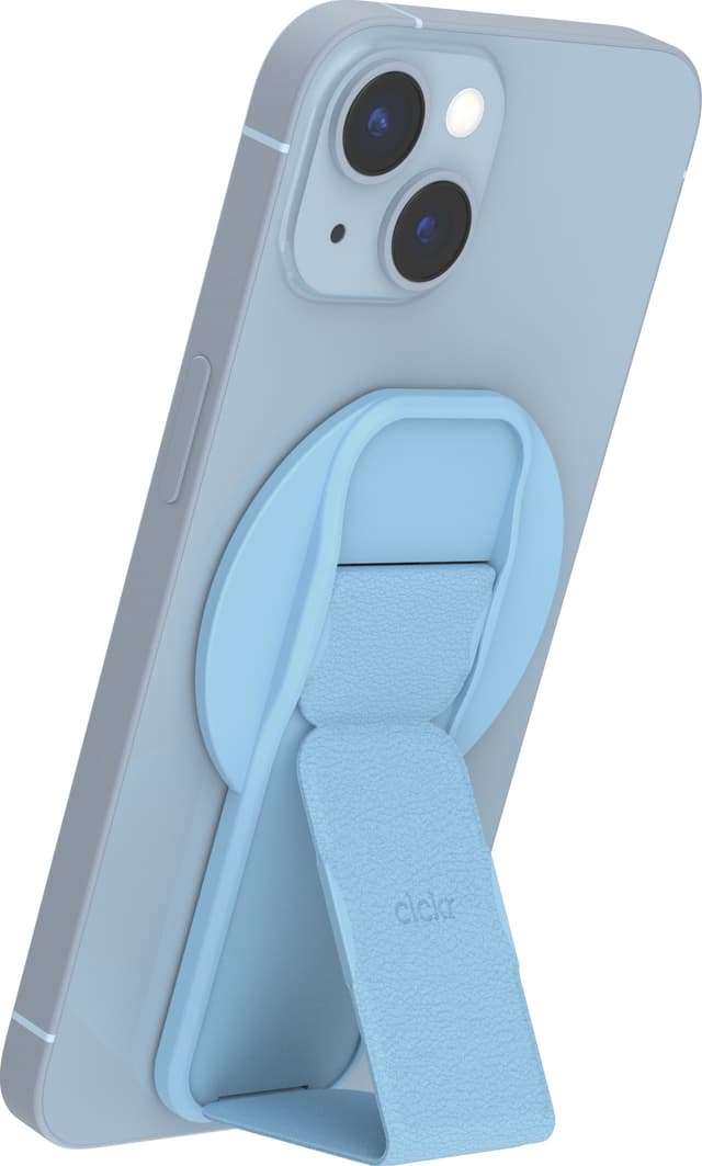 CLCKR MagSafe greb til mobiltelefon (lyseblå)
