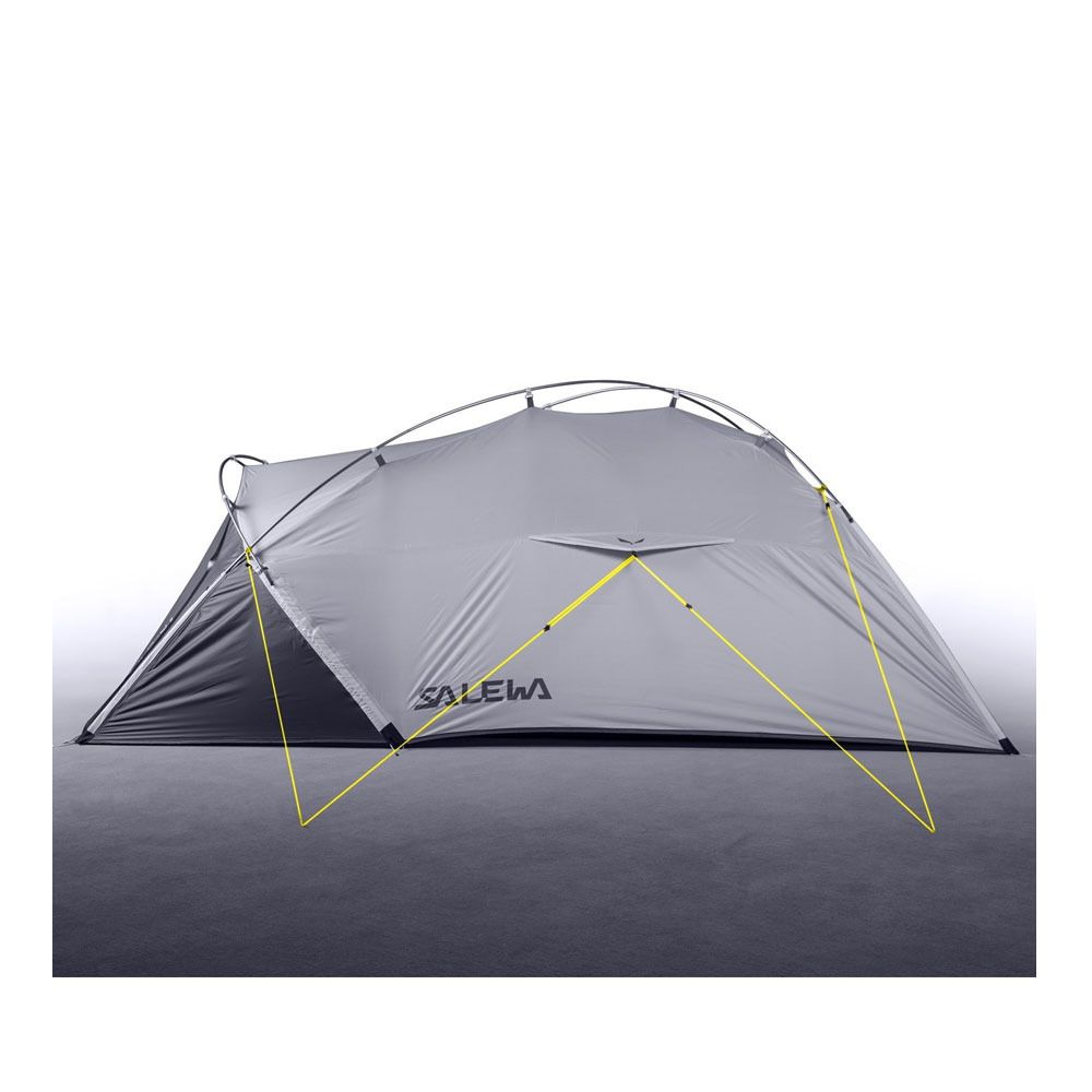 Salewa LITETREK III - Tente 3 places lightgrey/cactus