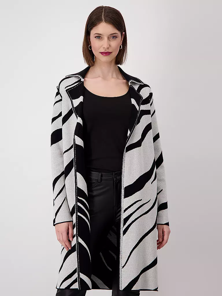 MONARI Wende Strickjacke creme
