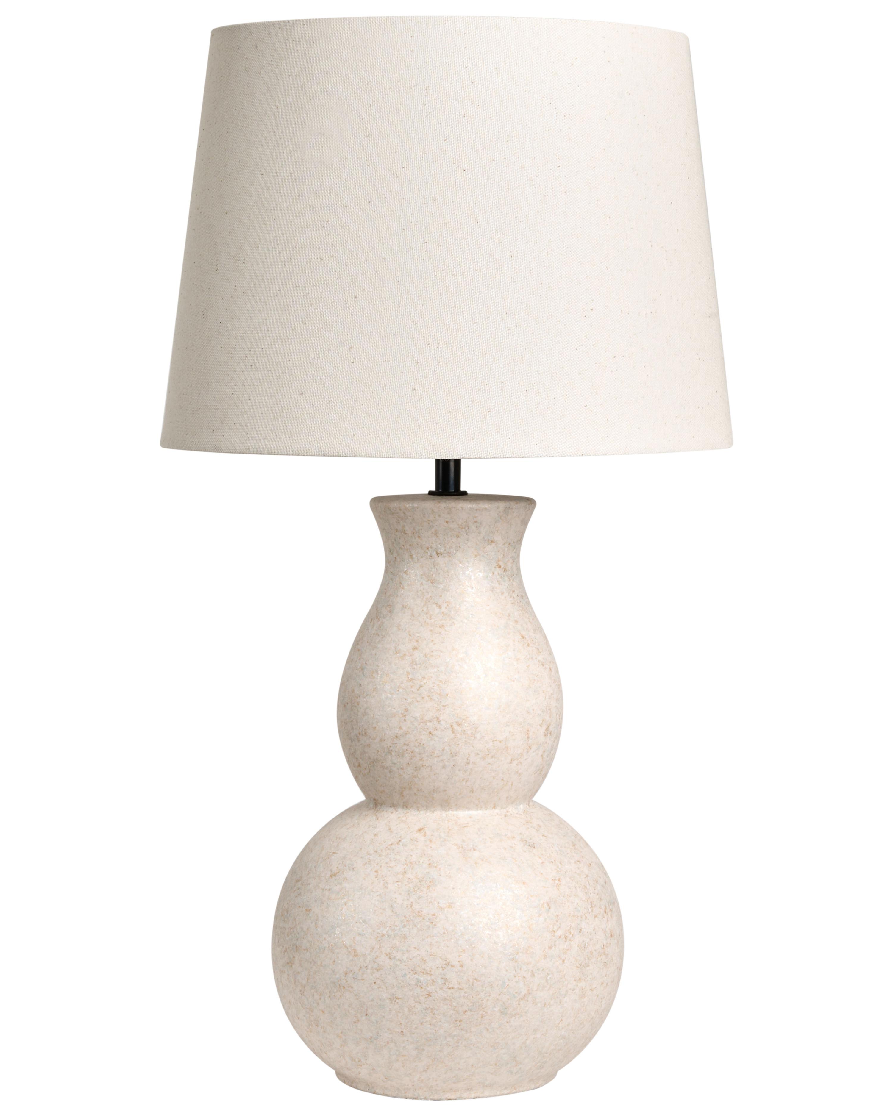 Tafellamp CHARGES Keramiek Lichtbeige