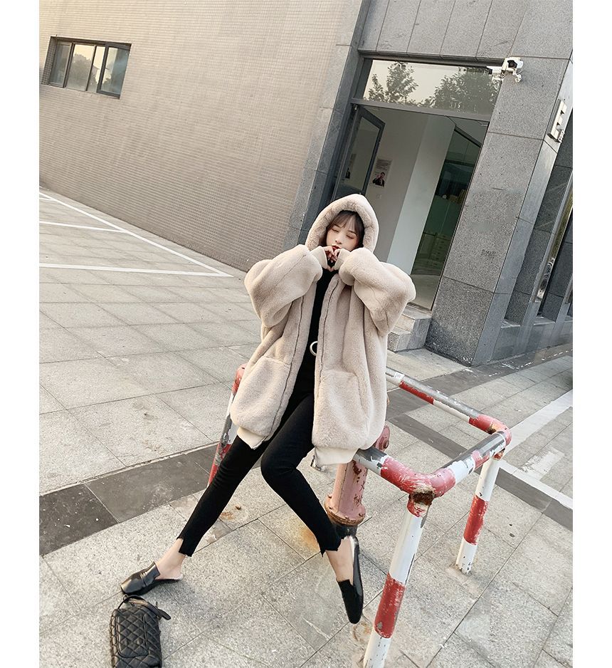 Meatacci - Chenille oversized capuchonjack