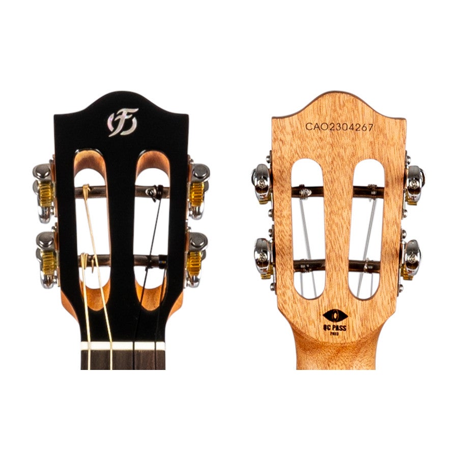 Flight Princess Series Iris BK Baritone bariton ukelele met gigbag