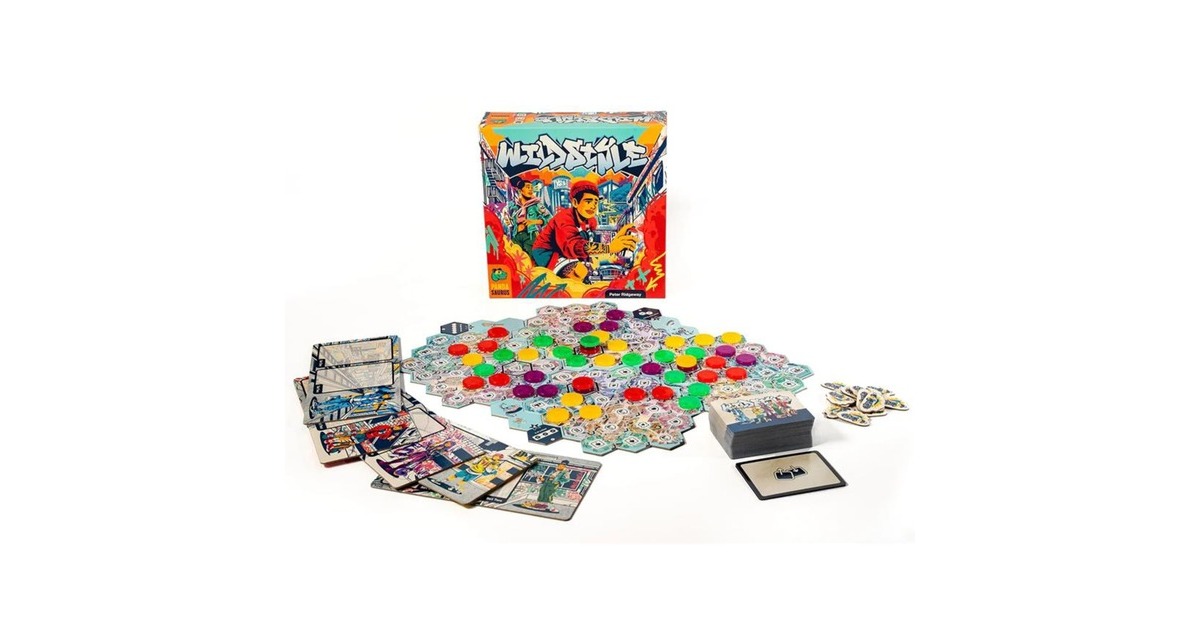 European Player NetworkWildstyle Bordspel  (Engels, 2 - 5 spelers, 40 minuten, Vanaf 14 jaar)