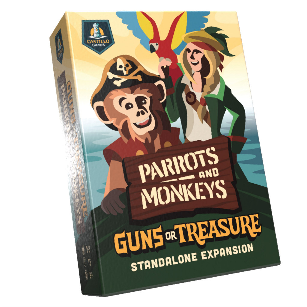 Guns or Treasure: Parrots and Monkeys Standalone Expansion