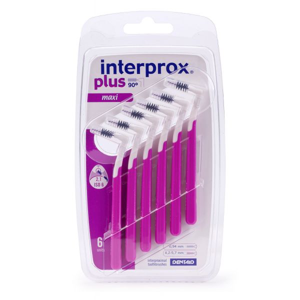 Interprox Escovilhão Plus 90º Maxi 6 Unidades
