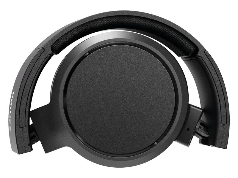 Philips Over-Ear-Kopfhörer TAH5205BK/00 Schwarz Over-Ear-Design mit geschlossenem Design – Hervorragende Geräuschisolierung – Faltsystem für kompakte Aufbewahrung