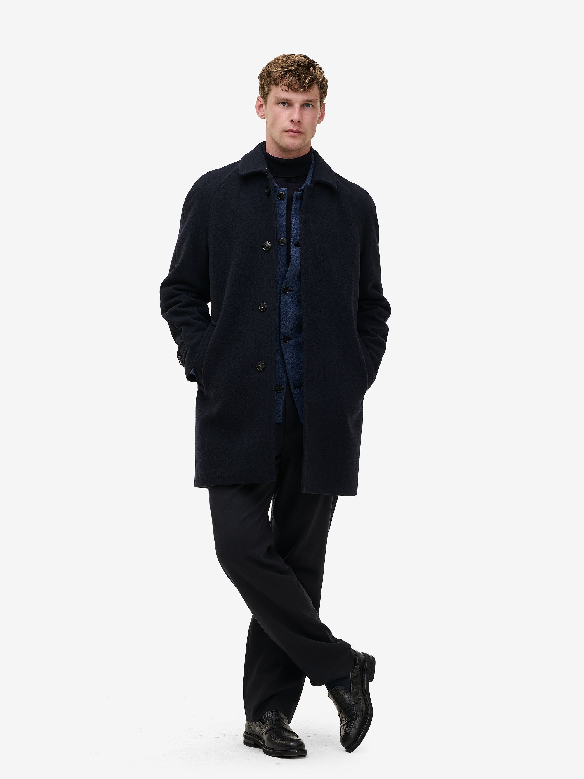 Manhattan Wool Cashmere Blend OW01003-NVY