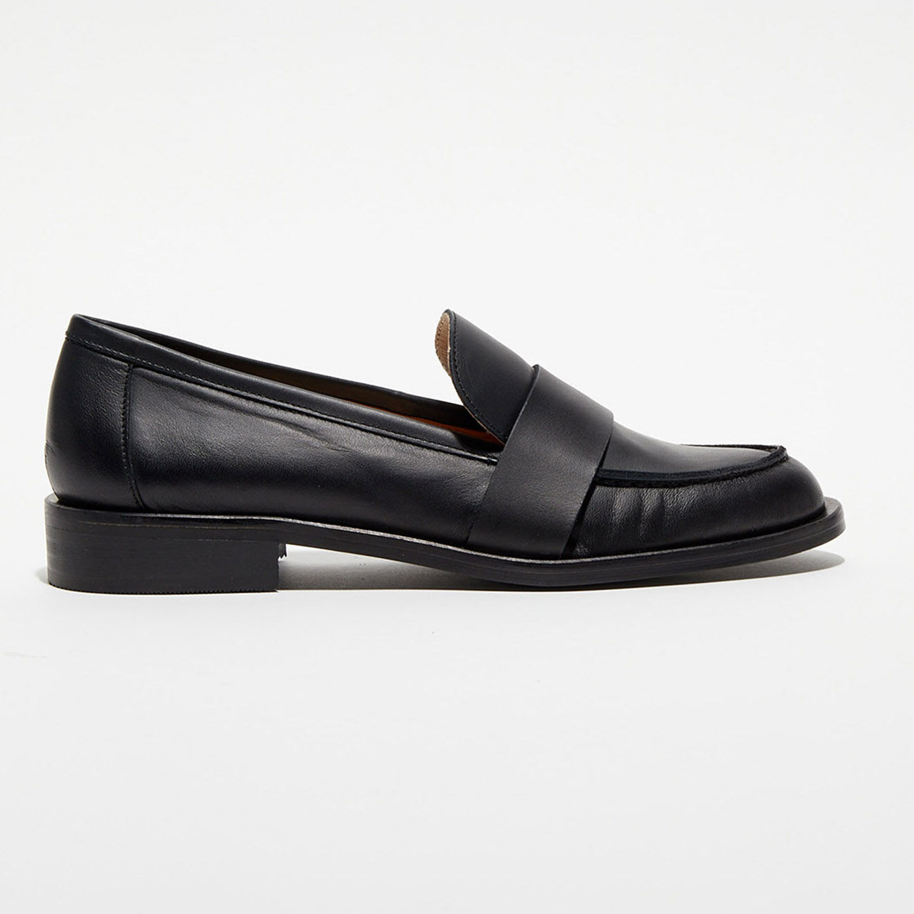 Apologie Mocassins en Cuir Ally noirs
