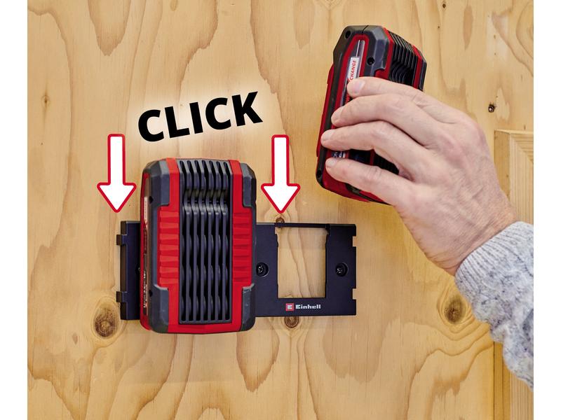 Einhell Halterung für Power X-Change Akkus Akku-Wandhalterung für maximale Flexibilität