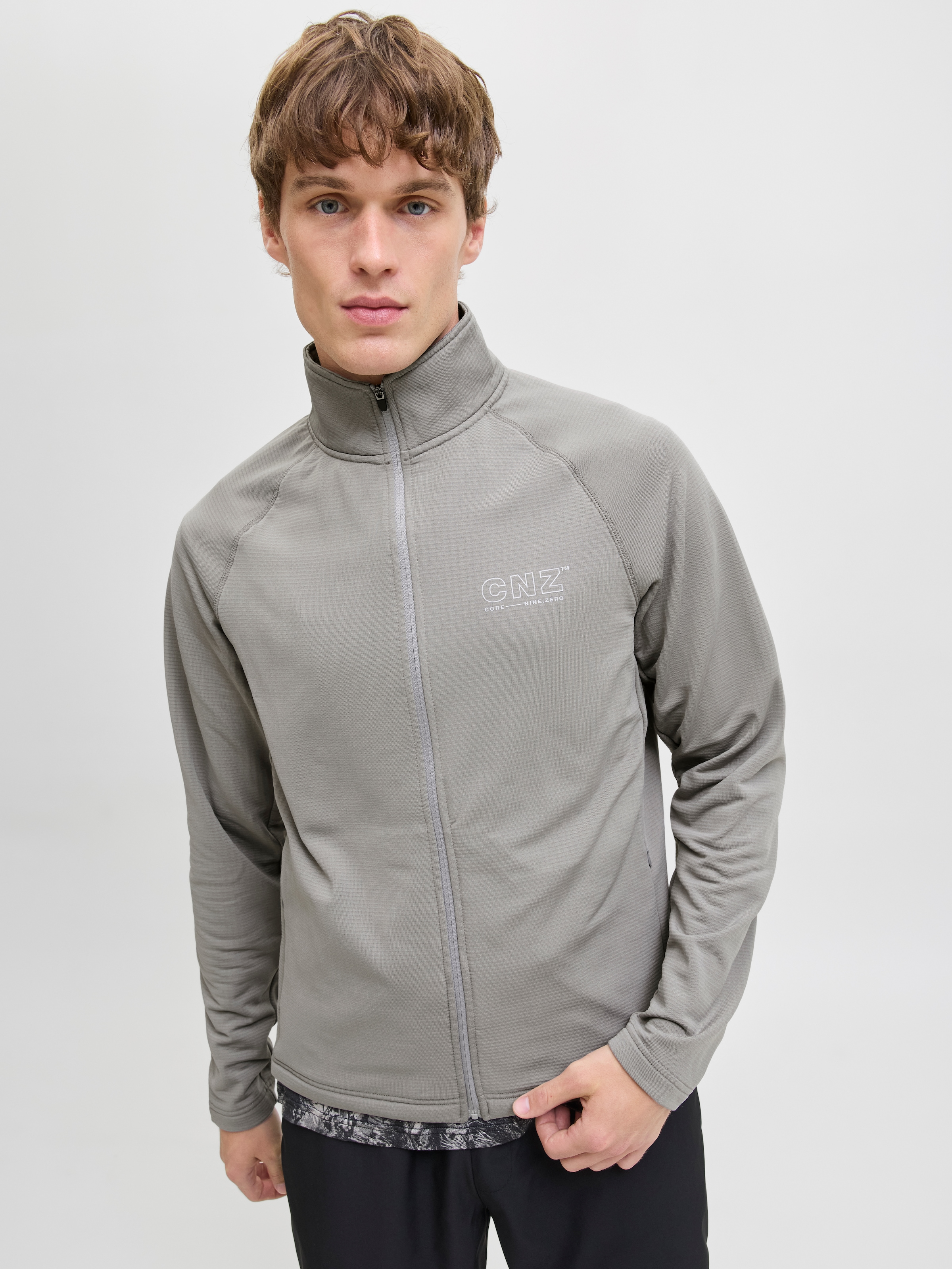 Jack & Jones Sweatjacke »JCOCNZ STRUCTURE FULL ZIP SN«