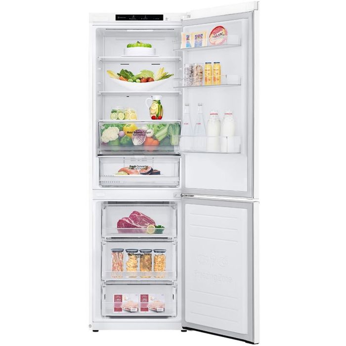 LG Kühl- Gefrierkombination GBB61SWGCN1 Super White