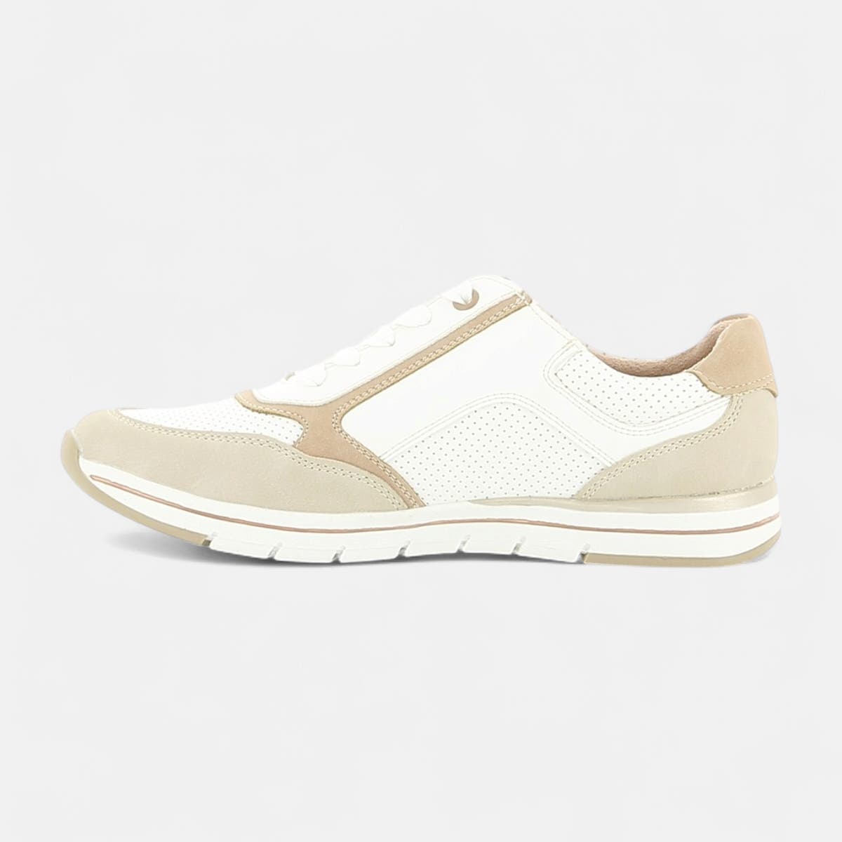Baskets basses Femme beige