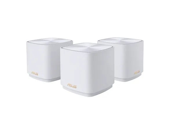 ASUS ZenWiFi XD5 - Wi-Fi-system - (3 routere) - op til 5000 sq.ft - mesh 1GbE - Wi-Fi 6 - Dual Band