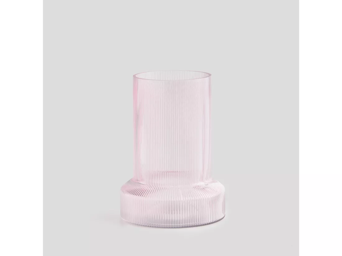 Vase Obisdi rose moyen 28 x 21