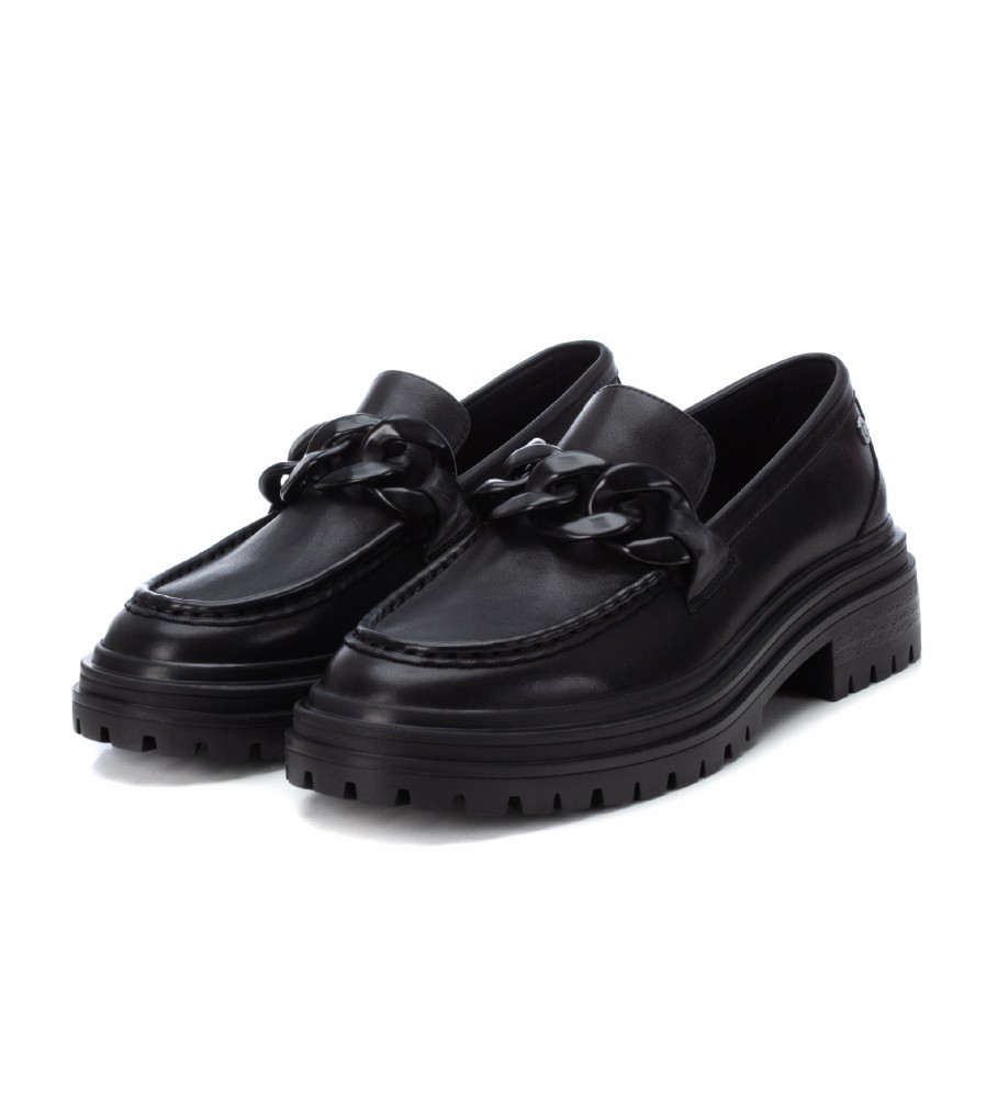 Sapatos de couro Carmela 160257 Preto
