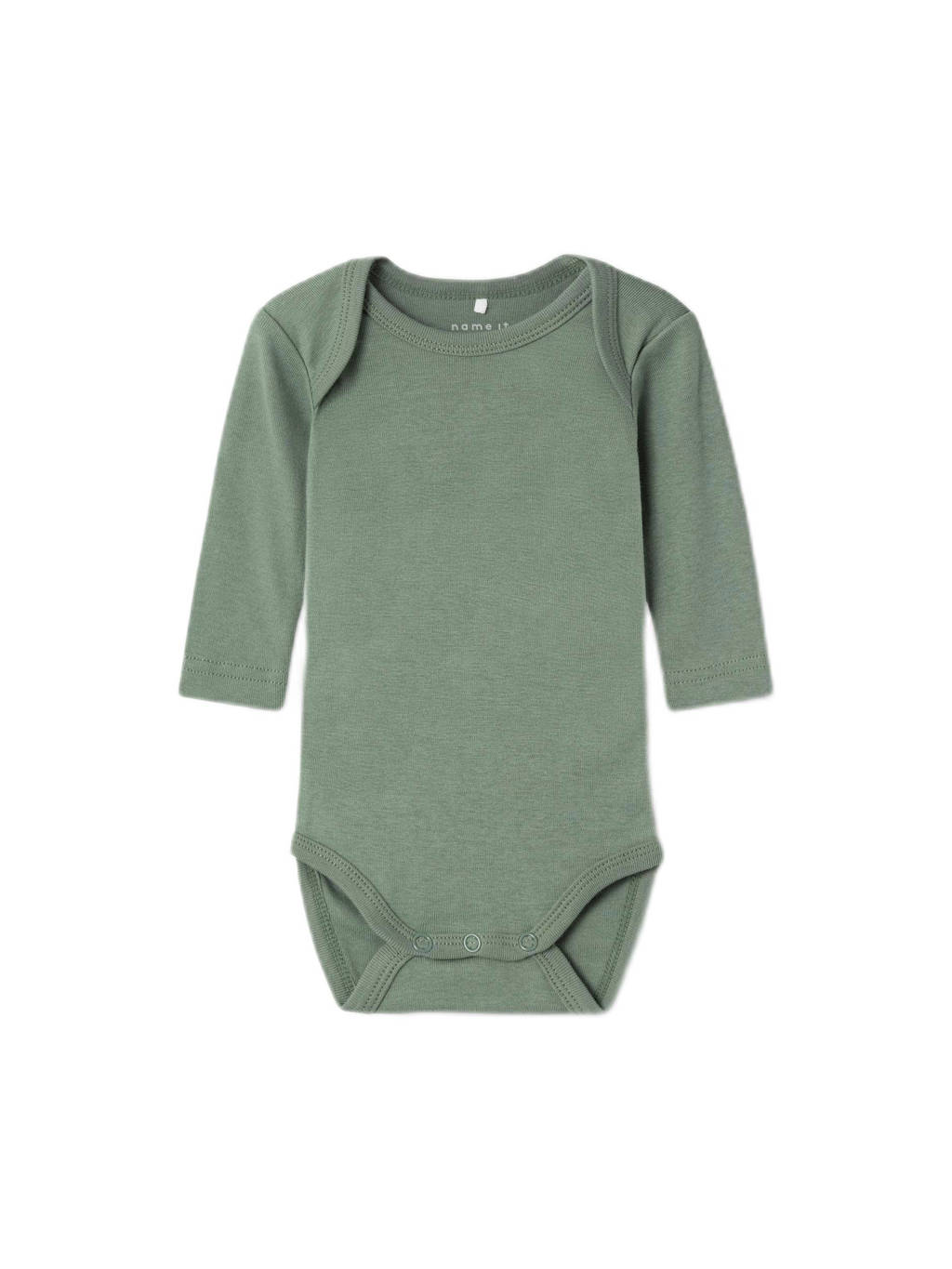 NAME IT romper NBMBODY - set van 2 groen/wit