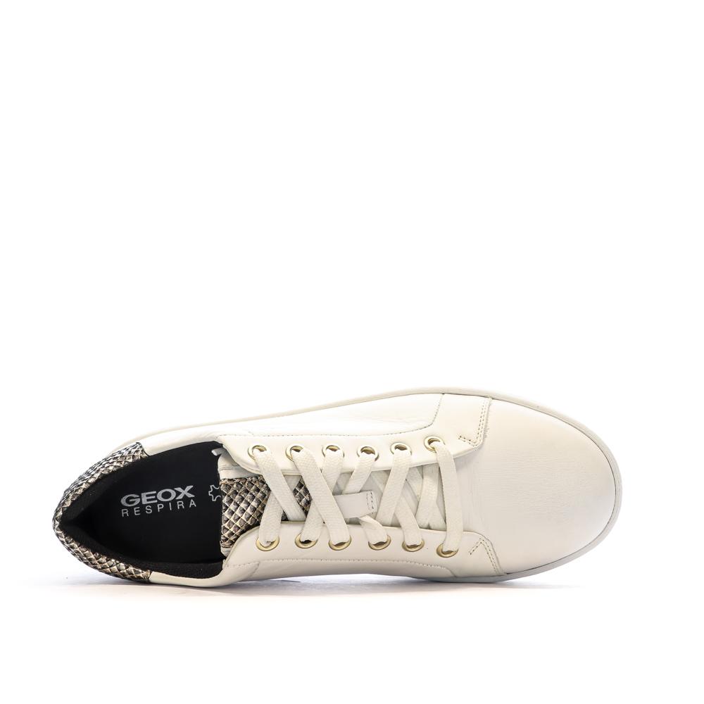 Baskets Blanches Femme Geox Skyely