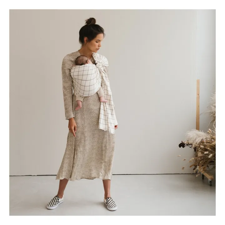 Studio Romeo Echarpe de portage en coton bio | Blanc