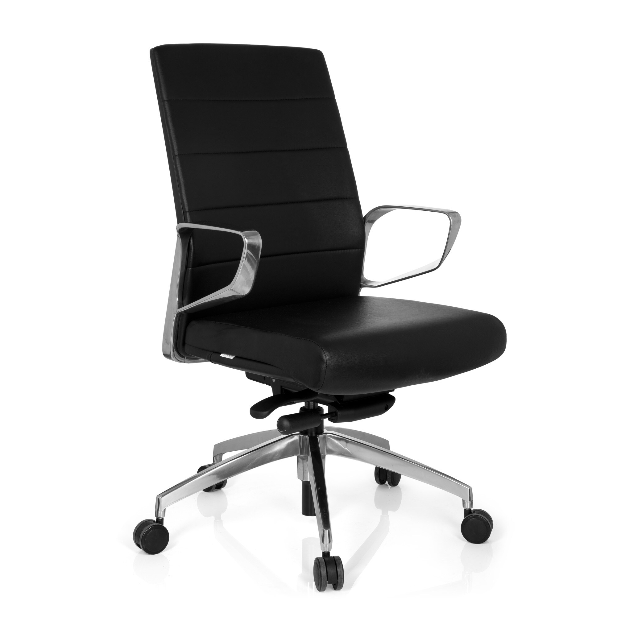 Profi Bürostuhl PROVIDER Kunstleder mit Armlehnen hjh OFFICE