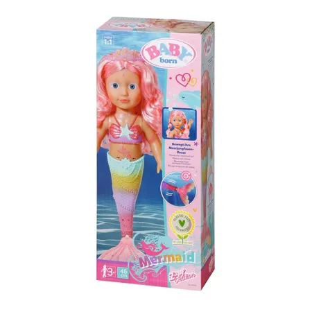 BABY born® Little Sister Meerjungfrau, 46cm