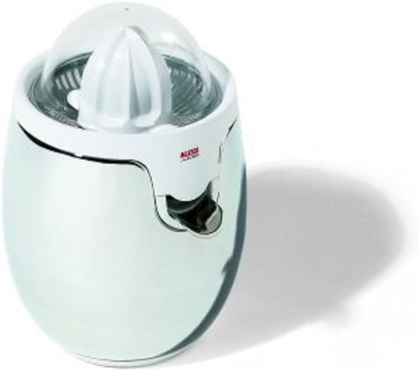 Alessi | SG63 W - elektrische Zitronenpresse Design, Edelstahl und Thermoplastisches Harz