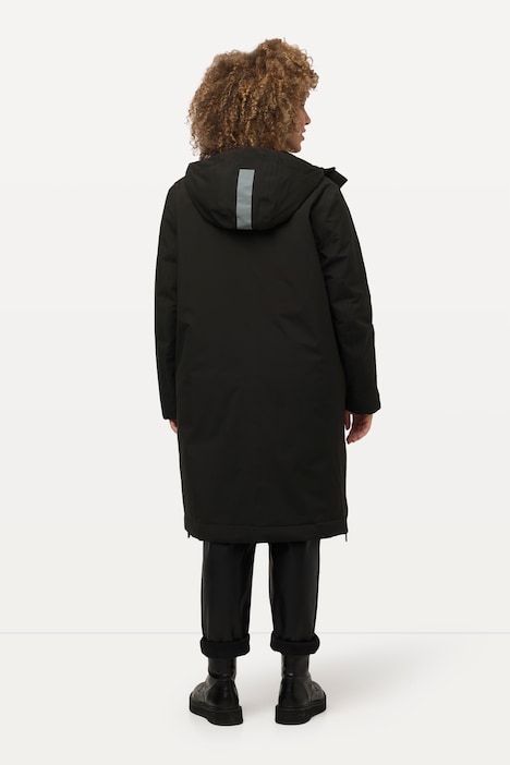 HYPRAR Funktionsjacke, Seitenzipper, wasserfest, Kapuze