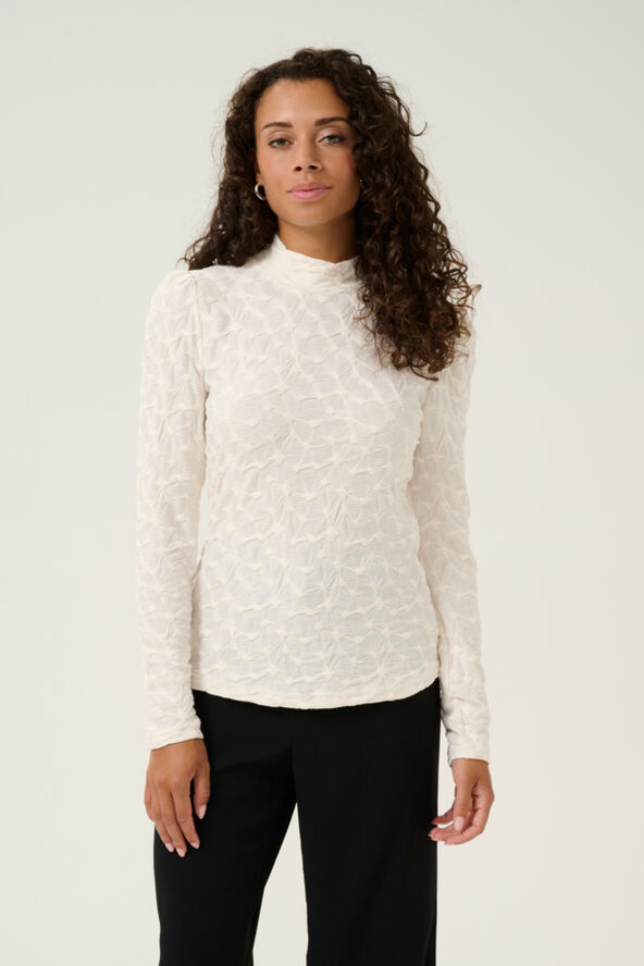 Cream CRElf Blouse Eggnog