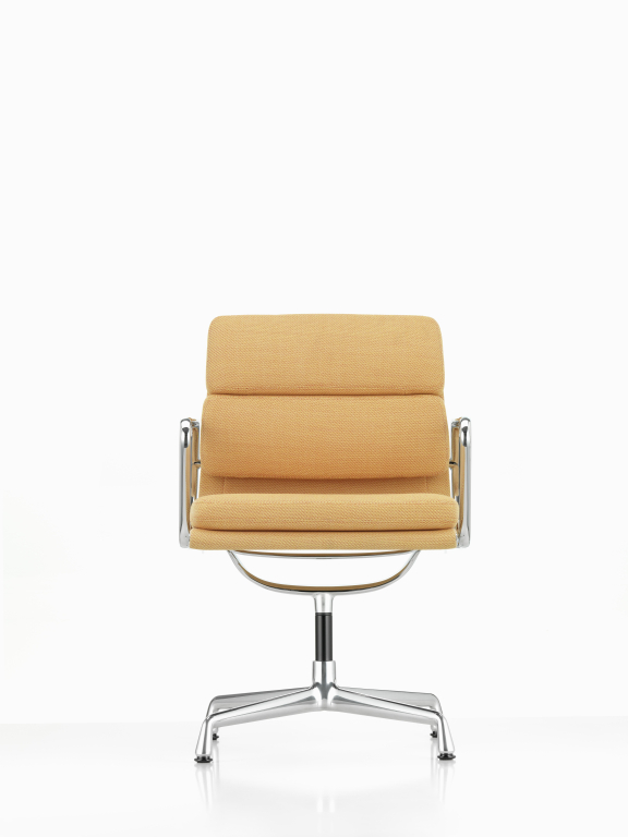Vitra Aluminium Chair EA 208 fauteuil chroom Track 23