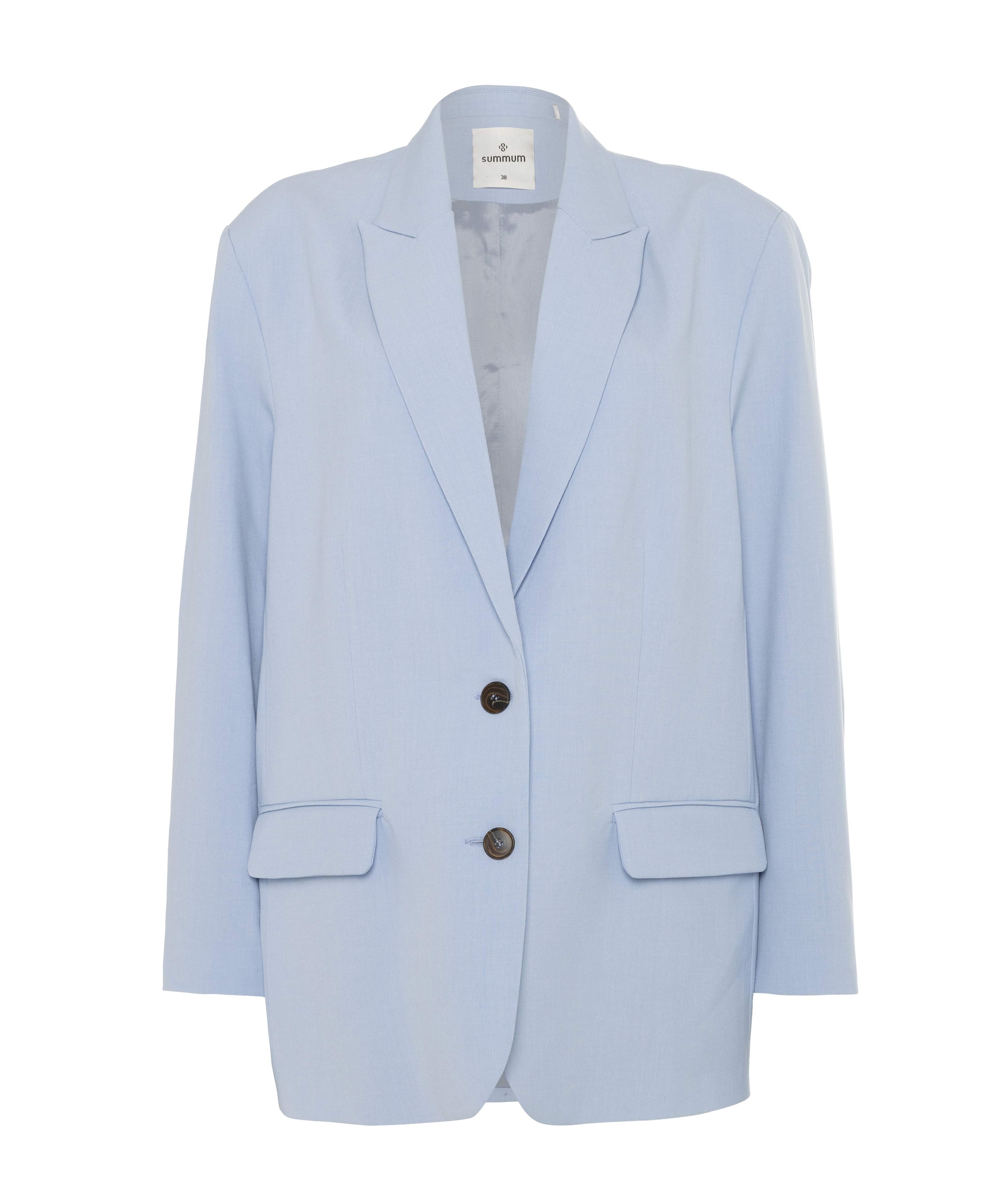 Summum Woman Dames blazer blauw