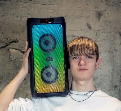 DON ONE - Party Speaker PS400 - Bluetooth fest højttaler med LED RGB lys