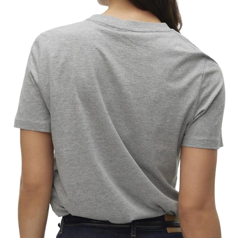 Vero Moda T-shirt Gris Femme Vero Moda Paulina