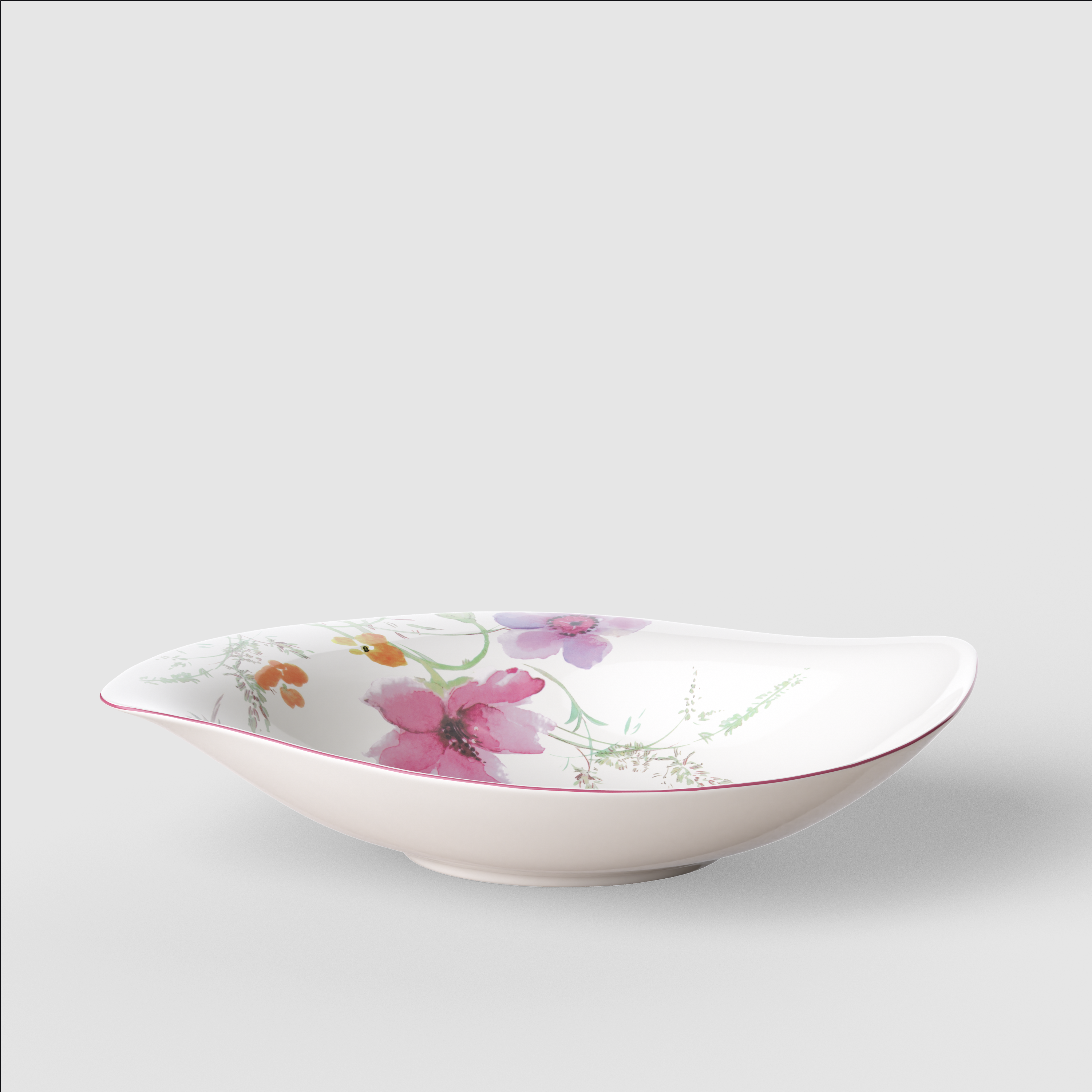 Mariefleur Salad serving bowl Multi-colored, 8.5 oz, Premium Porcelain