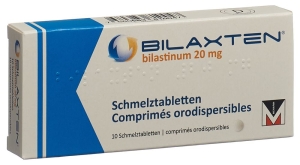 BILAXTEN Schmelztabletten 20 mg, 10 Stück