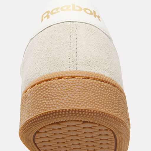 Reebok Club C Grounds Sneakers, Beige/Chalk/Gum, 38.5