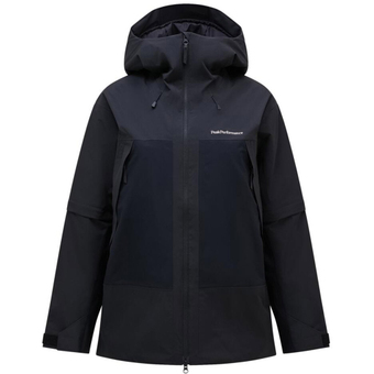 Peak Performance Edge Insulated Skijacke Offblack / Black Damen