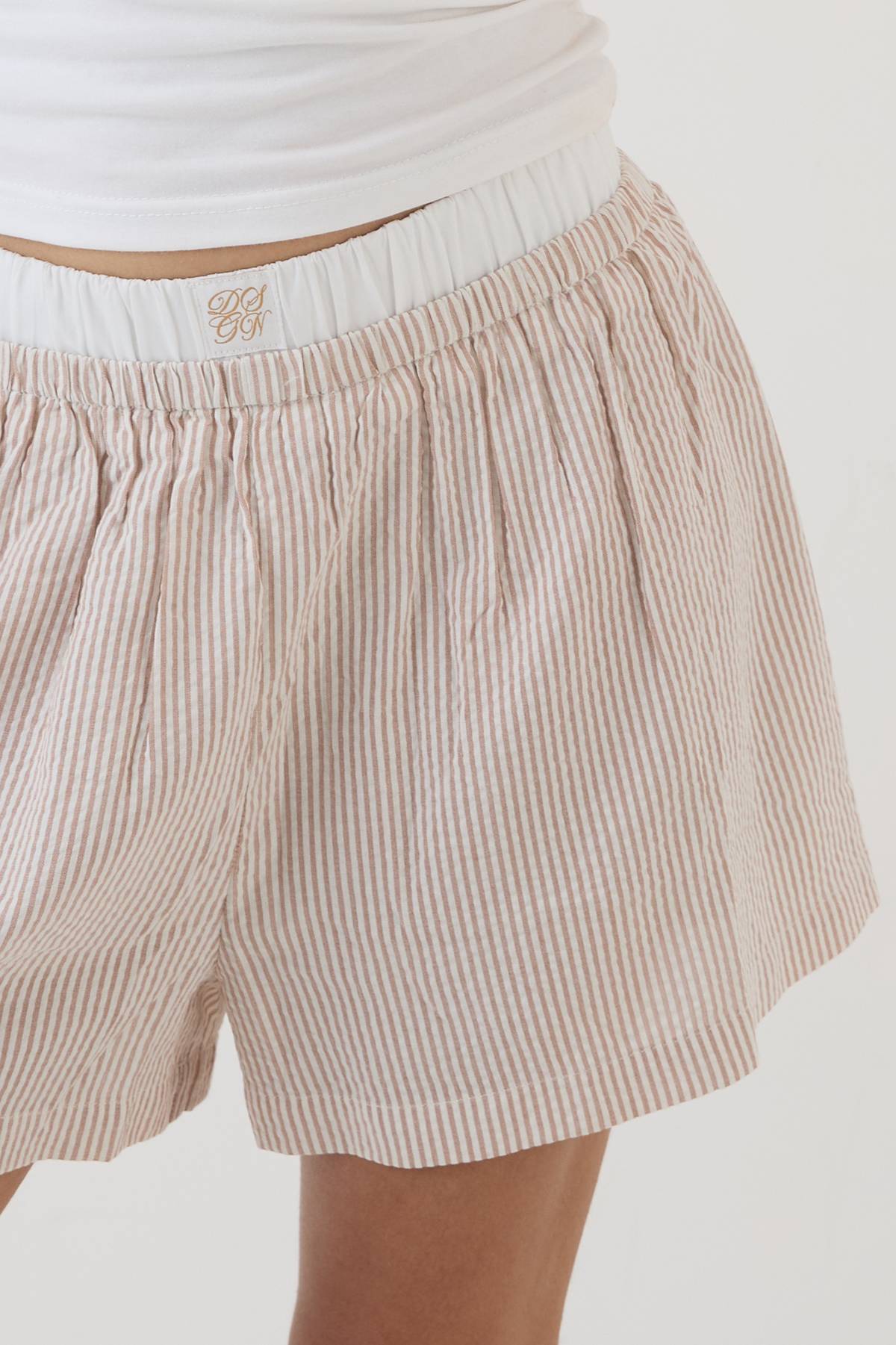 Short Boxer À Rayures Dsgn Studio