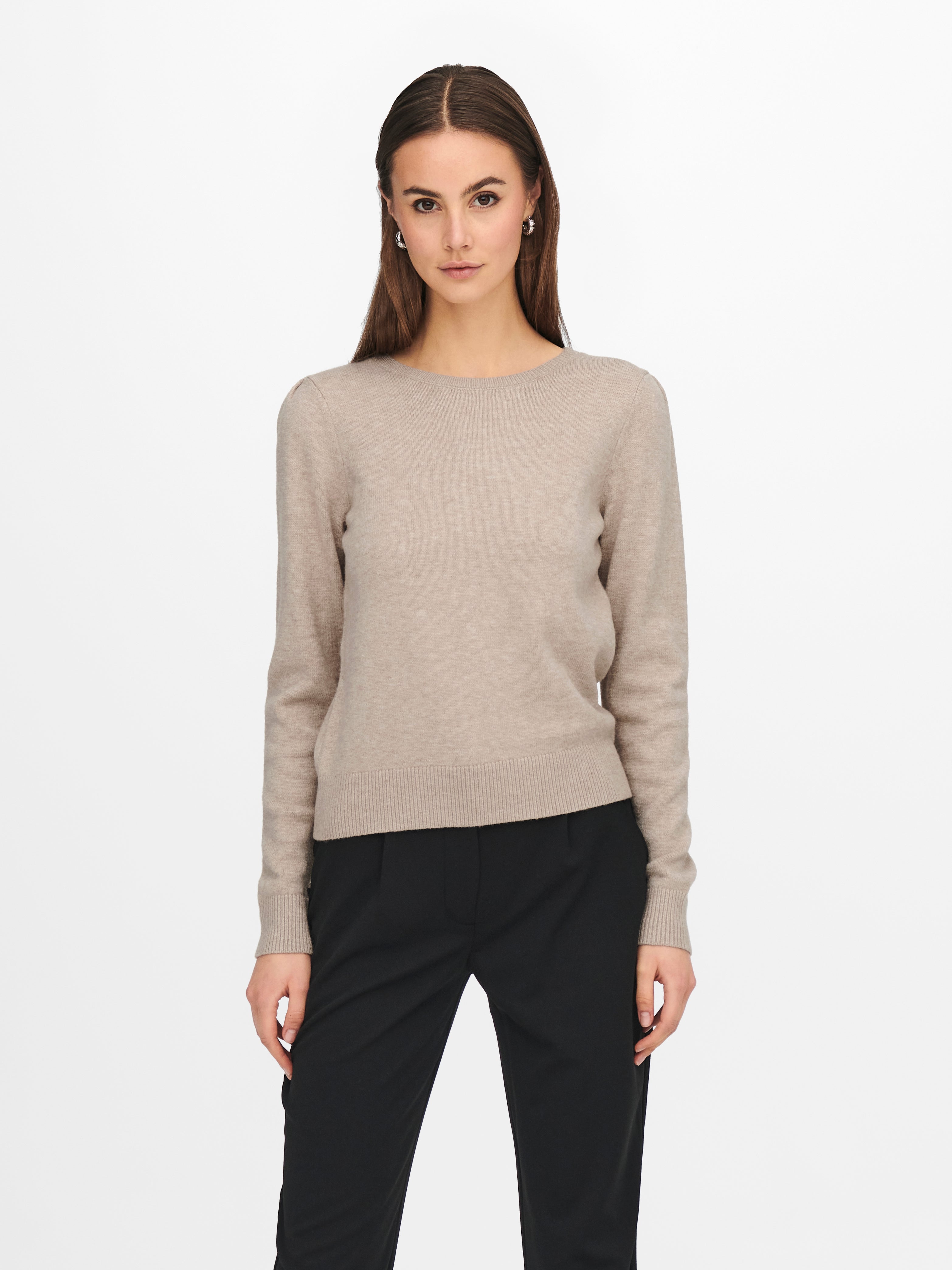 JDYMARCO Strickpullover Beige