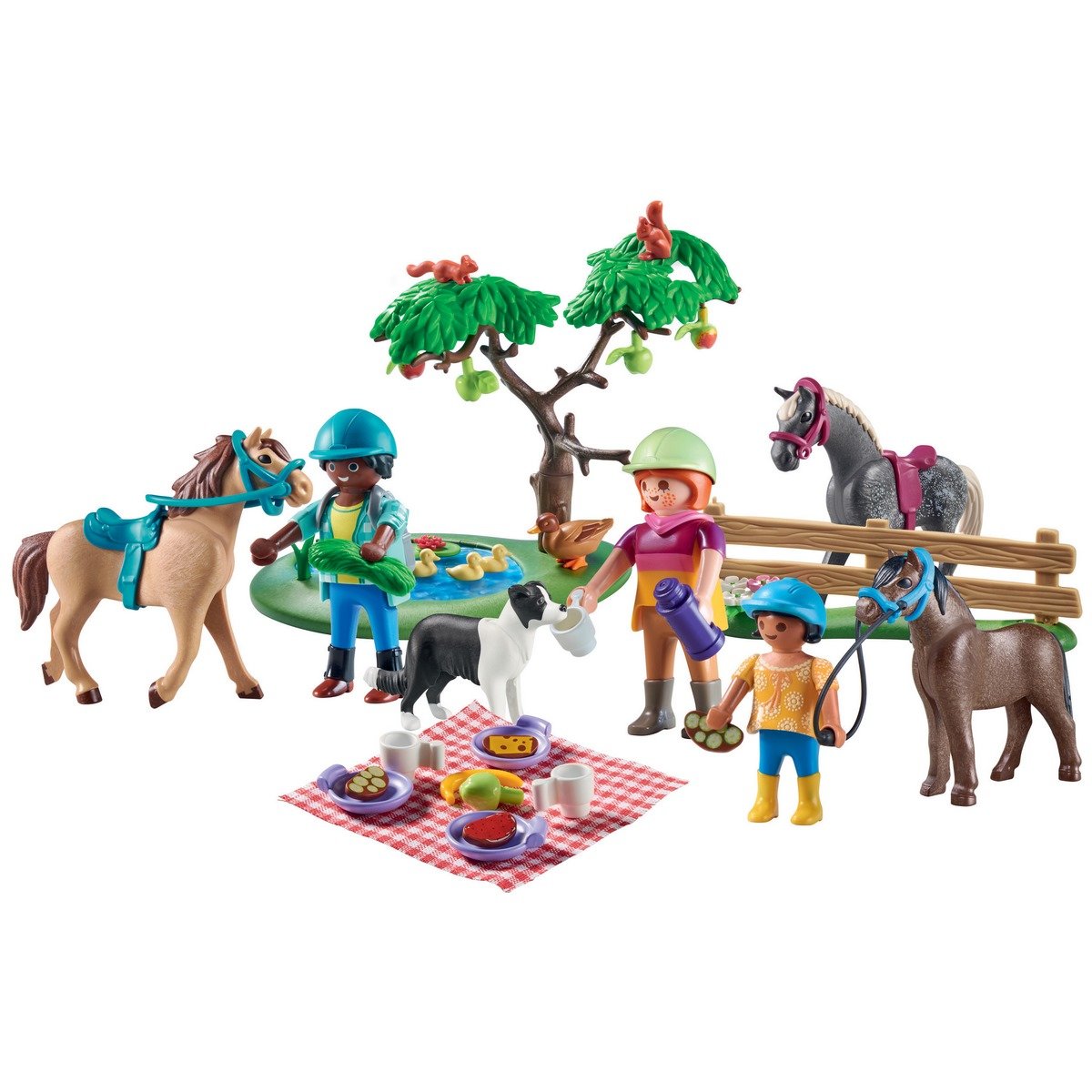 Cavaliers chevaux & pique-nique Playmobil Country 71239
